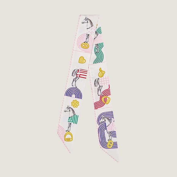 HERMES🍊 Twilly - Garde Robe Pop - Picture 3 of 6